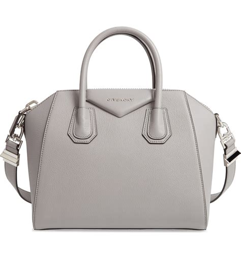 givenchy antigona mini heather grey|Givenchy Mini Antigona Leather Satchel .